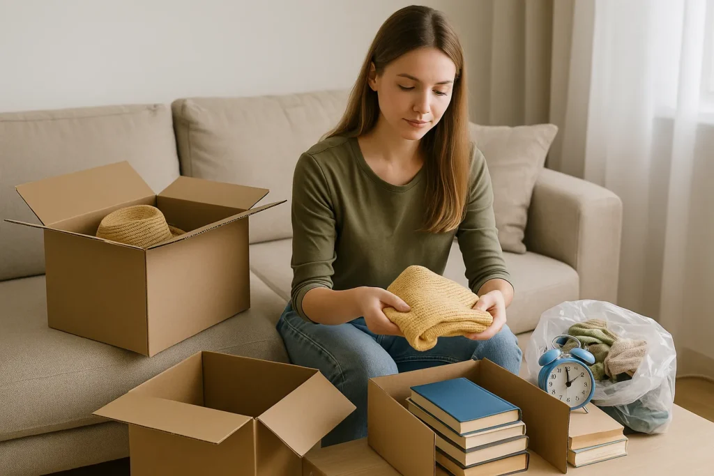 Relocation Budget Tips: Sort and Sell Early