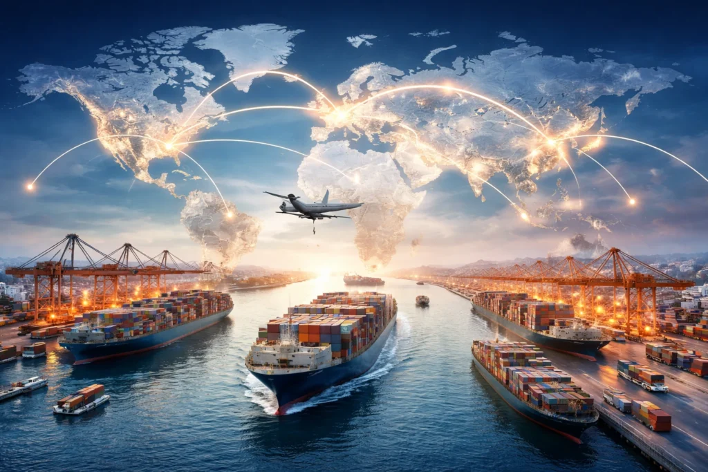 How a Global Shipping Network Reduces Delays, Loss, and Blind Spots