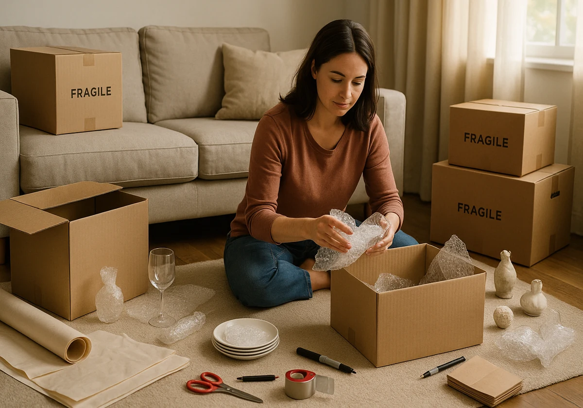 packing fragile items move