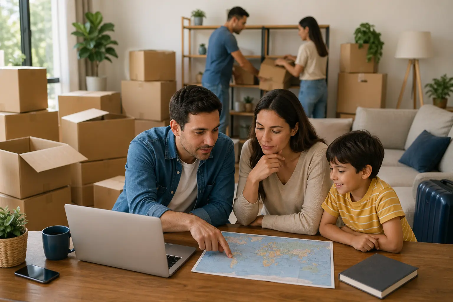 Planning an Overseas Move Around Work and Family Commitments